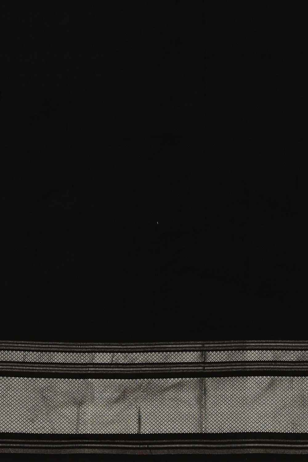 Image of Pochampally Ikat Silk Black Saree